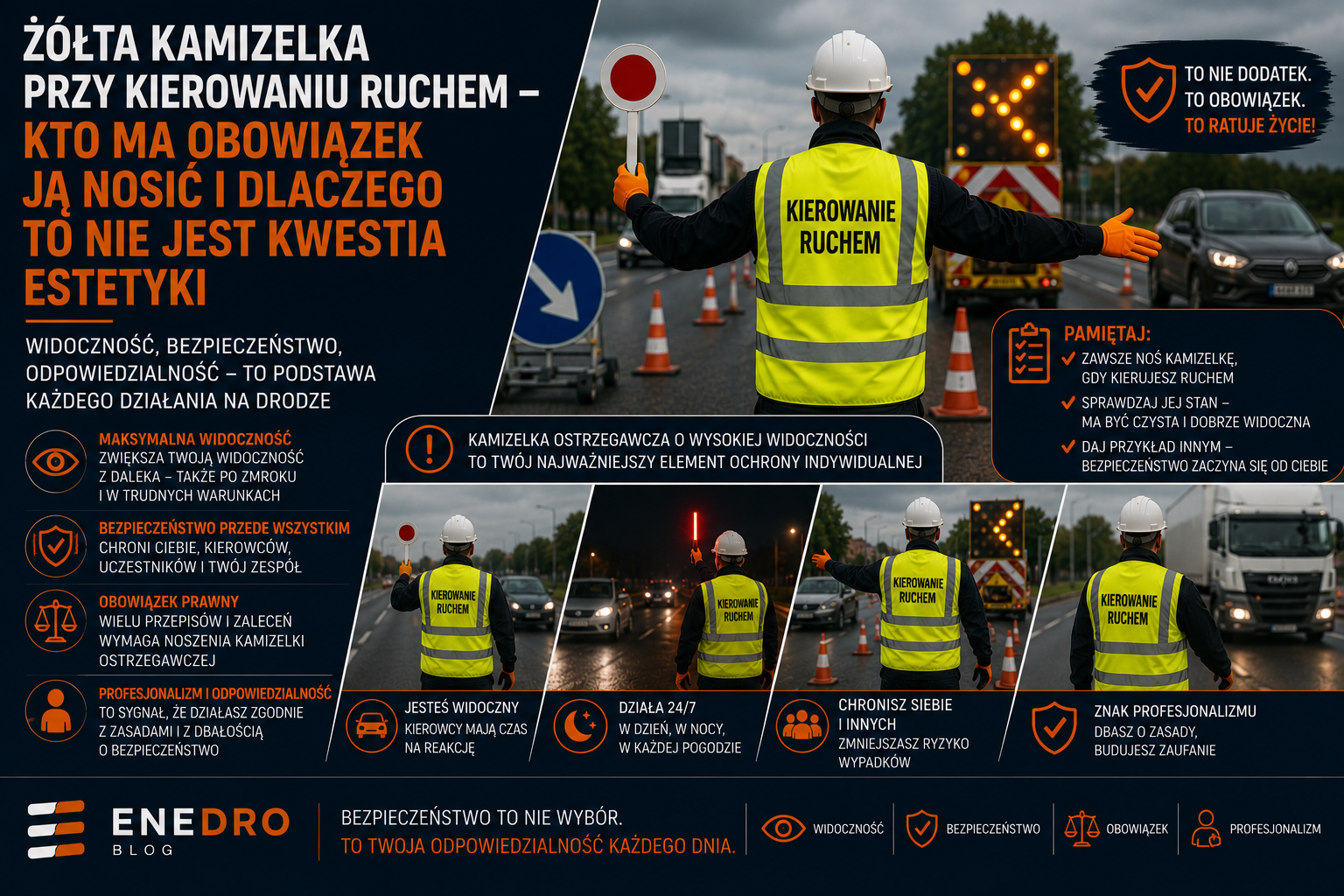 Kto ma obowiązek noszenia żółtej kamizelki